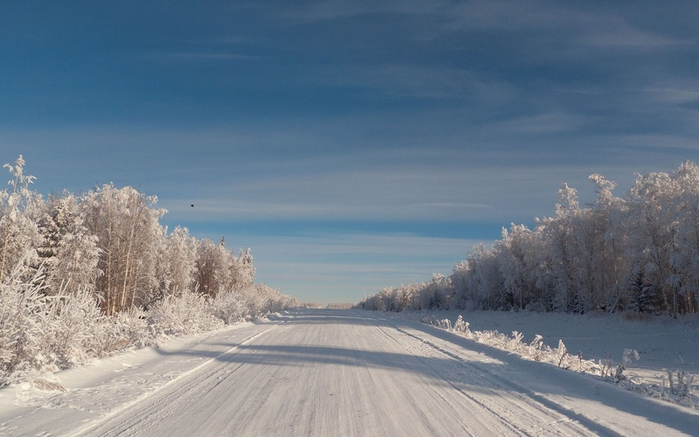 дорога зимой 18 (700x437, 280Kb)