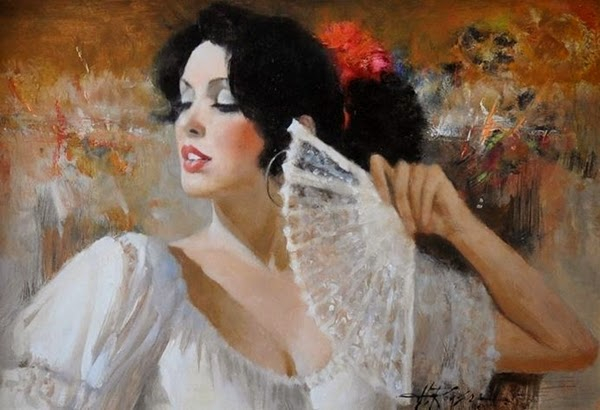 Howard Rogers - ImpressioniArtistiche-40-Spanish Lace (600x410, 202Kb)