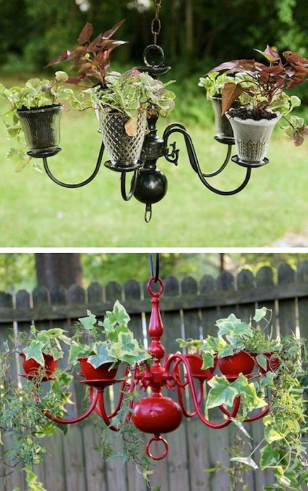 24-Creative-Garden-Container-Ideas-Chandelier-planters-15 (439x700, 371Kb)