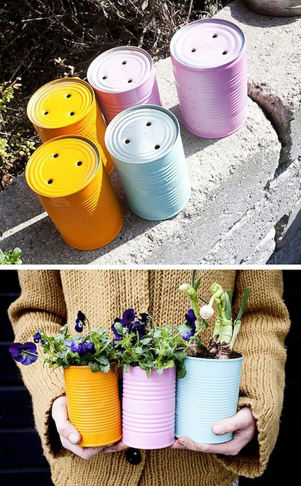 24-Creative-Garden-Container-Ideas-Tin-can-planters-14 (433x700, 404Kb)