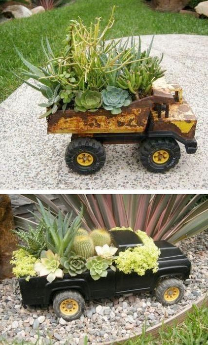 24-Creative-Garden-Container-Ideas-Use-toy-trucks-as-planters-11 (422x700, 365Kb)