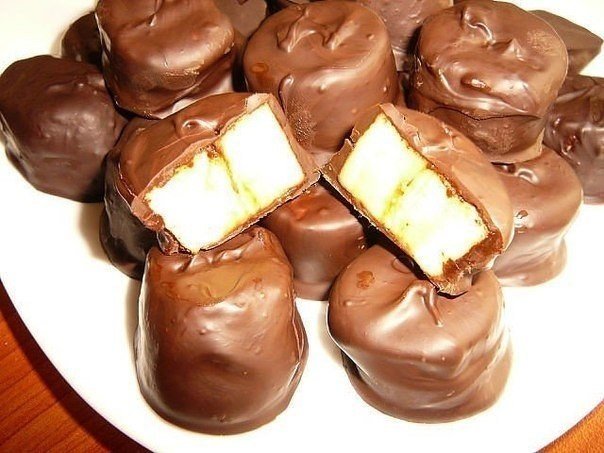 Десерт - *Бананы в шоколаде* 120382650_vauk45