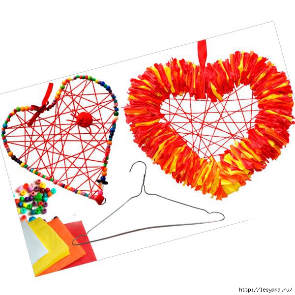 Полезное видео: Как сделать сердце из бумажных роз