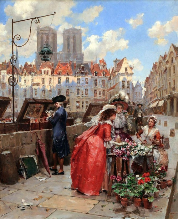 Французский художник Henry Victor Lesur 24 (569x700, 476Kb)