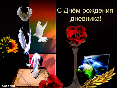 Дневники днём с днём рождения Дневники днём с днём рождения