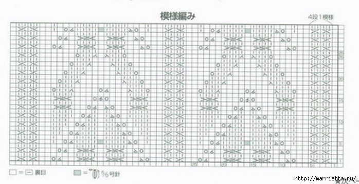 Жилет и летняя жакетка спицами по одной схеме (5) (698x359, 152Kb)