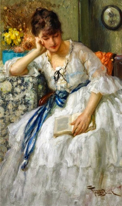 Womwn reading (415x700, 315Kb)