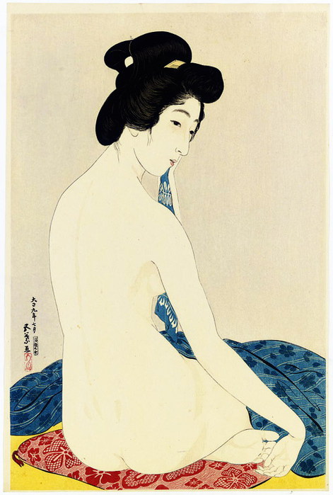 Женщина  после  ванны  1920 (471x700, 76Kb)