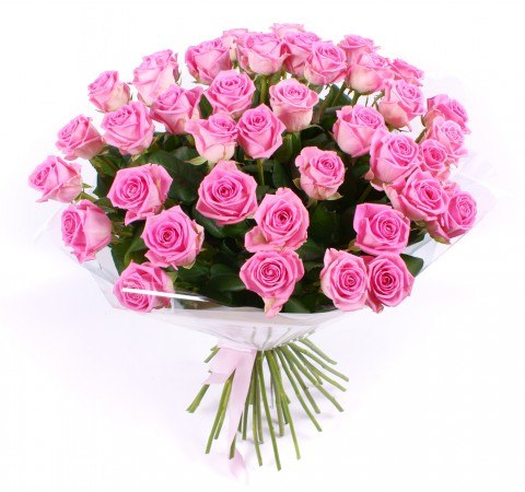 Розовые розы букет (480x450, 47Kb)