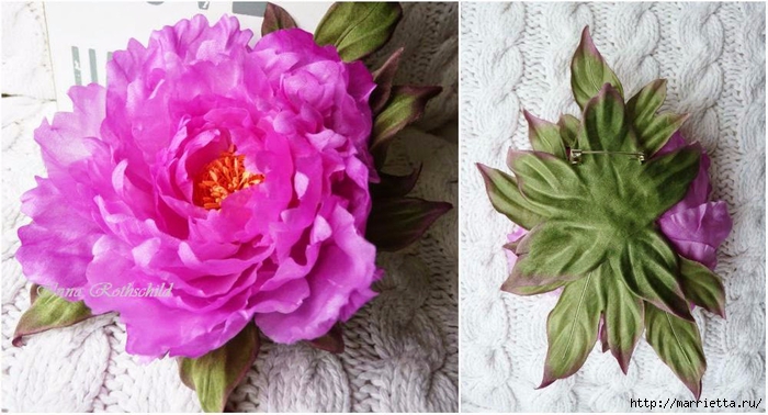 Цветы из шелка от Inna Rothschild (6) (700x378, 230Kb)