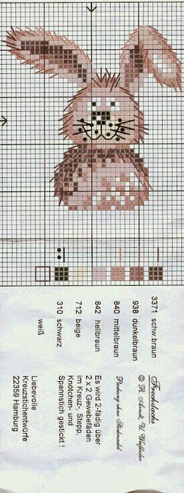 Миниатюрная вышивка для пасхальных яиц. Схемы (50) (261x700, 228Kb)