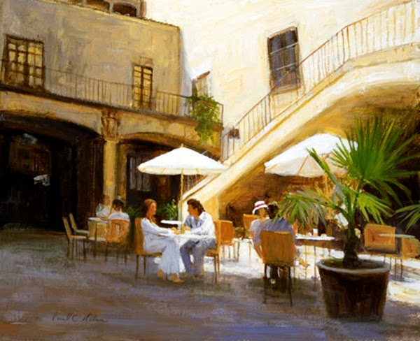 Lunch at the taverna (600x488, 299Kb)