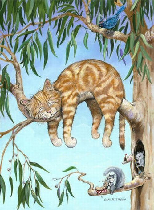Смешные коты от Gary Paterson 11 (500x684, 323Kb)