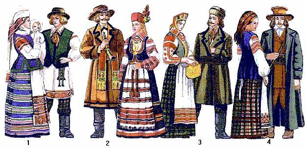 Национальная одежда белорусов