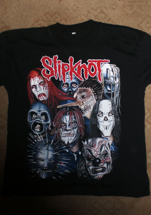 футболки со slipknot - С рисунками майки. футболки со slipknot - С рисунками майки.
