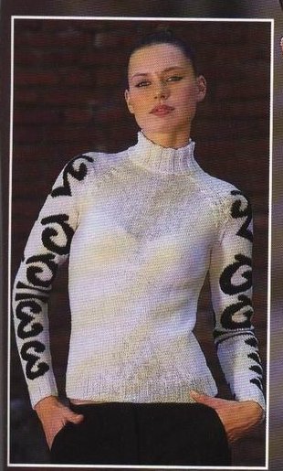 вязание модели и схемы женских свитеров