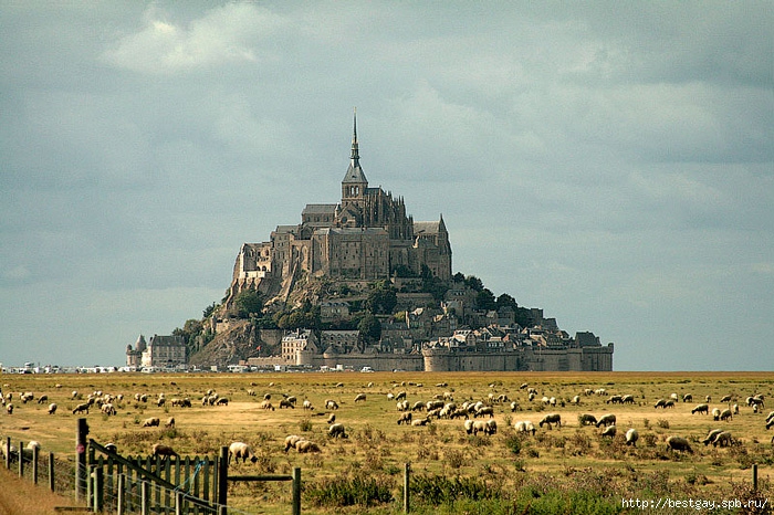 Мон-Сен-Мишель, Нормандия, Франция,Mont-St-Michel, Normandy, France, http://bestgay.spb.ru