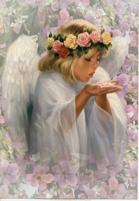 Цветы и ангелы - небесные созданья… (485x699, 79Kb)