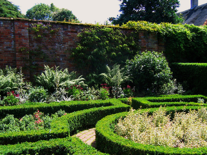 Английский сад фото Хидкот Мэнор (графство Глостершир, Англия)