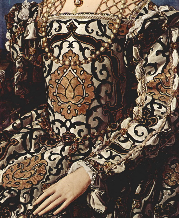 Платье Элеоноры Толедской (573x699, 208Kb)