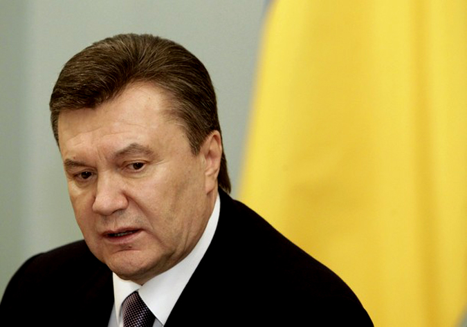 Президент Украины Виктор Янукович во время встречи с премьер-министром России Владимиром Путиным в Москве, 5 марта 2010 года.