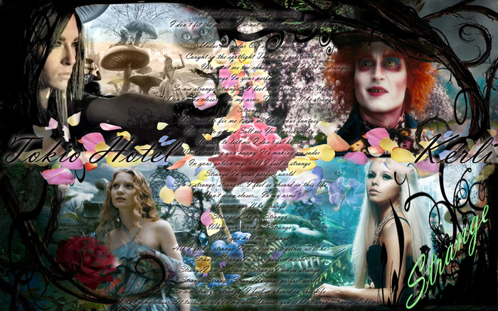 Features Song Lyrics for Alice In Wonderland Soundtrack's Almost Alice album 