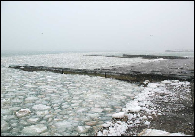 Чёрное море зима 2010