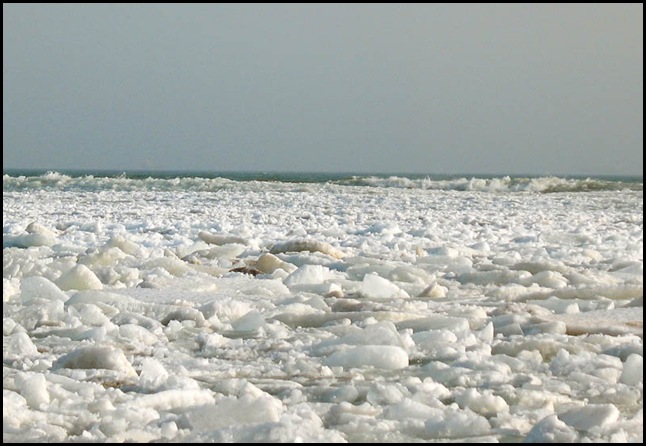 Чёрное море зима 2010