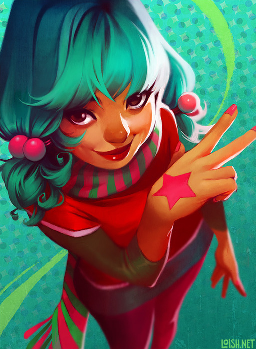 Иллюстрации Loish (Lois Van Baarle)