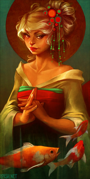 Иллюстрации Loish (Lois Van Baarle)