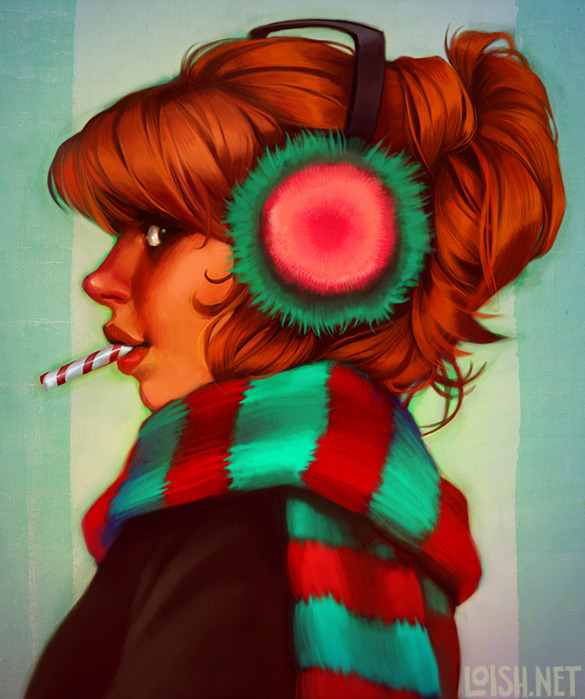 Иллюстрации Loish (Lois Van Baarle)