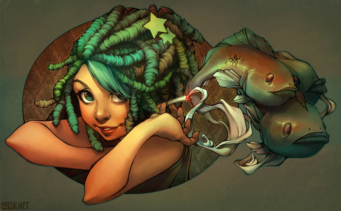 Иллюстрации Loish (Lois Van Baarle)