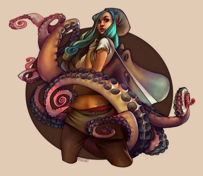 Иллюстрации Loish (Lois Van Baarle)
