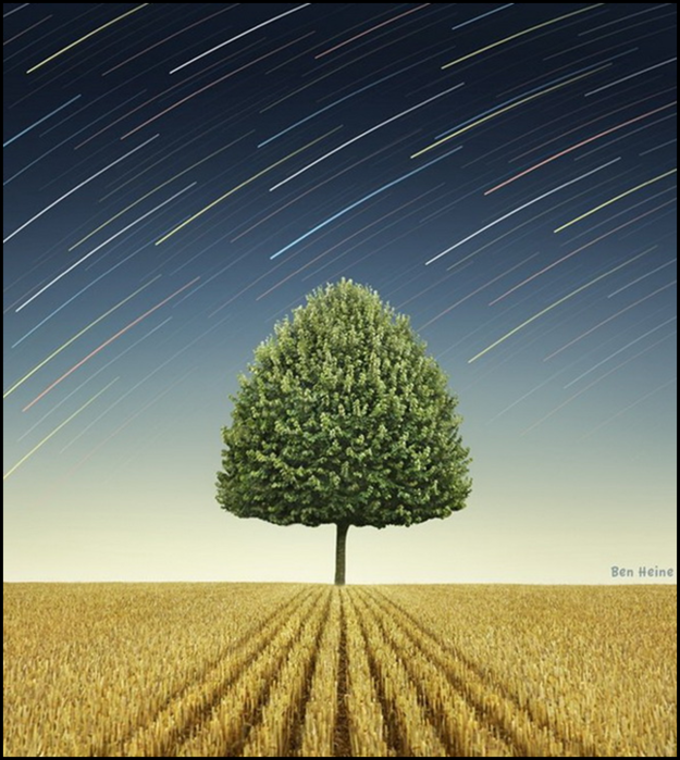 Фотохудожник Бен Гейне (Ben Heine)