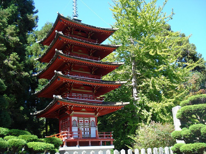 Японский чайный сад -(Hakone Japanese Tea Garden) 87458