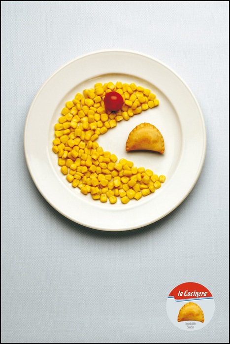 Креативная реклама еды