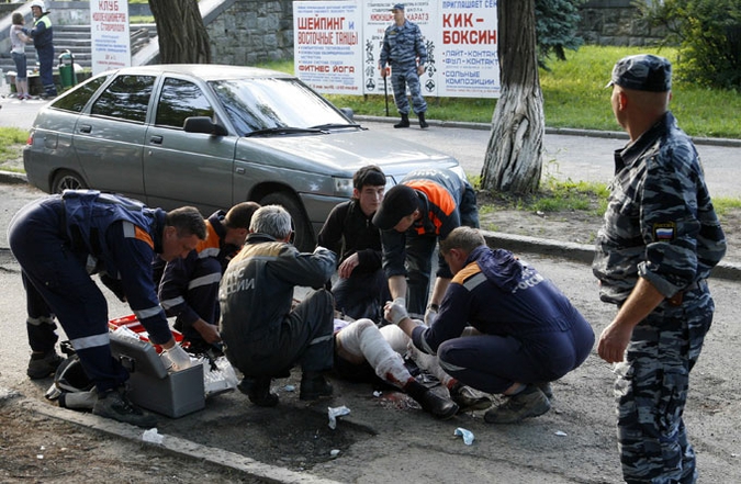 Взрыв в центре Ставрополя, 26 мая 2010 года.