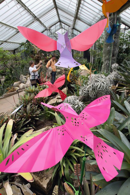 Кью-Гарденс-летний Фестиваль (Kew Gardens 'Summer Festival' ) в Лондоне, Англия, 27 мая 2010 года.