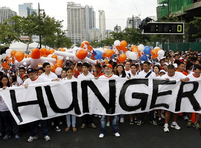 Всемирная прогулка (Walk the World) в Маниле, 6 июня 2010 года.