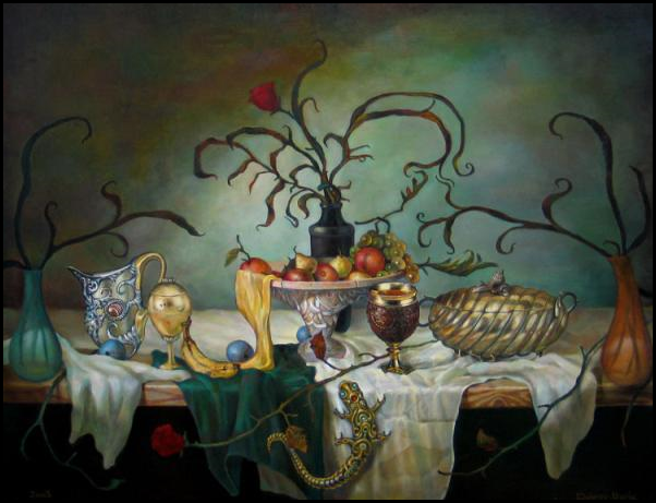 Красочный сюрреализм Бориса Дуброва