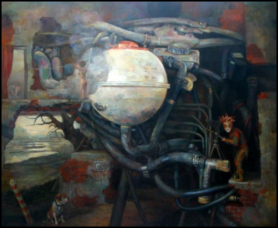Красочный сюрреализм Бориса Дуброва