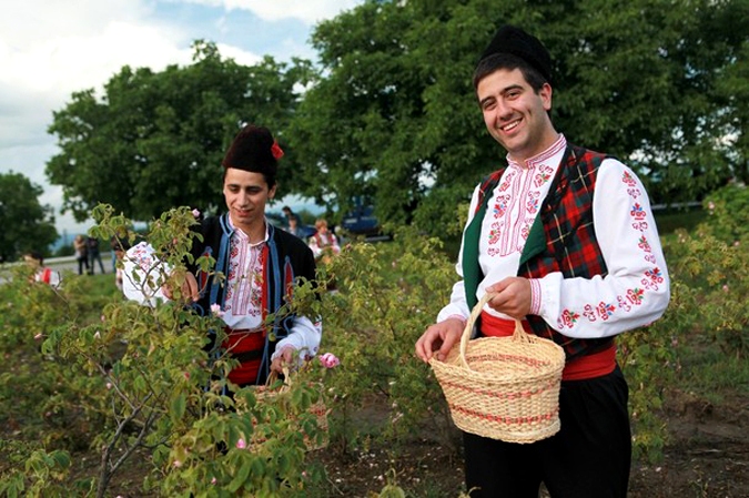 Фестиваль роз в болгарской деревне казанлык, 6 июня 2010 года.