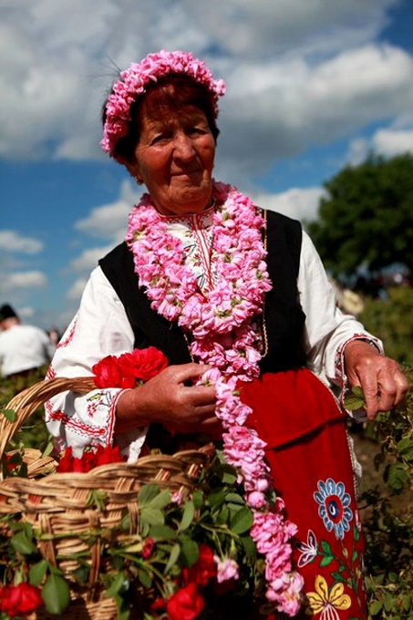 Фестиваль роз в болгарской деревне казанлык, 6 июня 2010 года.