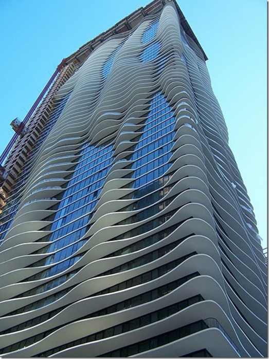 Новая Водная Башня (Aqua Tower) в Чикаго