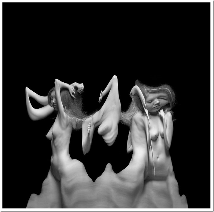 "Temporal form" – абстрактное ню от техасца Ansen Seale