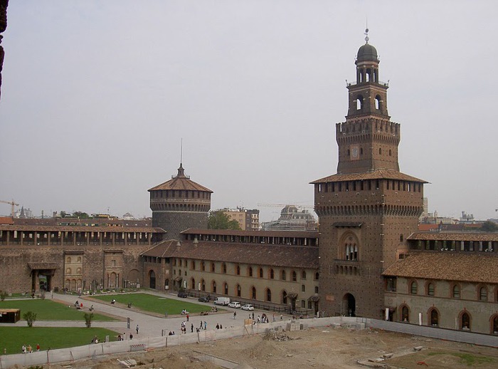 Замок Сфорца (Castello Sforzesco) 96279