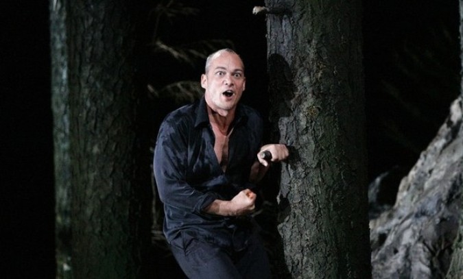 Репетиция оперы Вольфганга Амадея 'Дон Жуан' в Зальцбурге, 6 августа 2010 года.