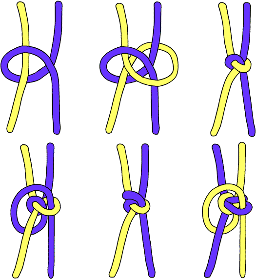 Интересные узлы из веревки