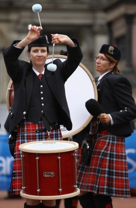 Международный фестиваль волынки "Piping Live!", Глазго, Шотландия, 9 августа 2010 года.