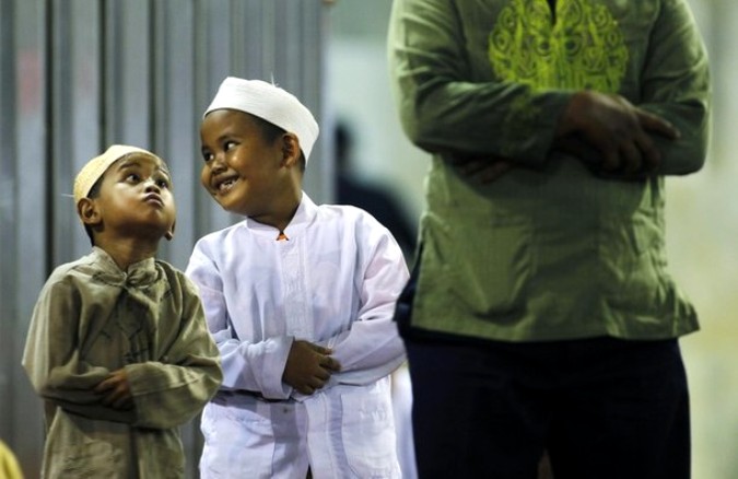 Начало священного месяца Рамадан у мусульман, 11 августа 2010 года.
